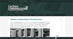 Desktop Screenshot of caldaiacondensazione.net