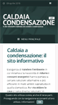 Mobile Screenshot of caldaiacondensazione.net